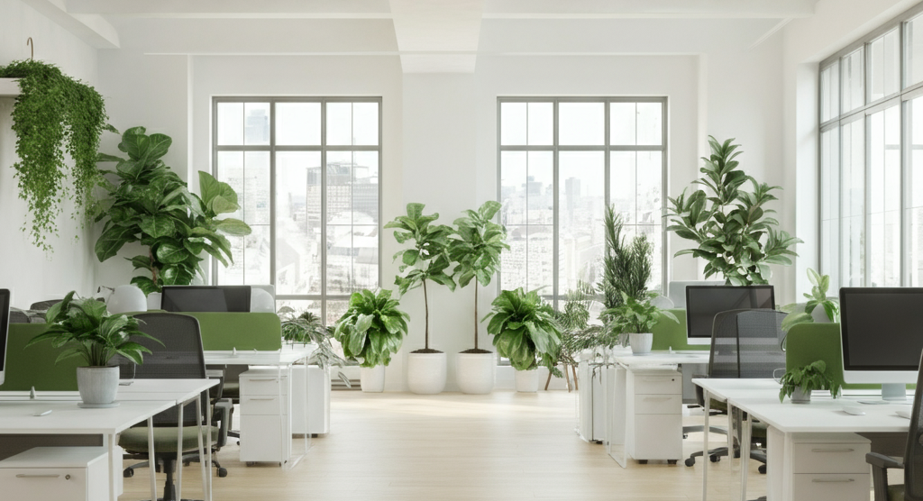 How Plant-Friendly Offices Improve Work Atmosphere